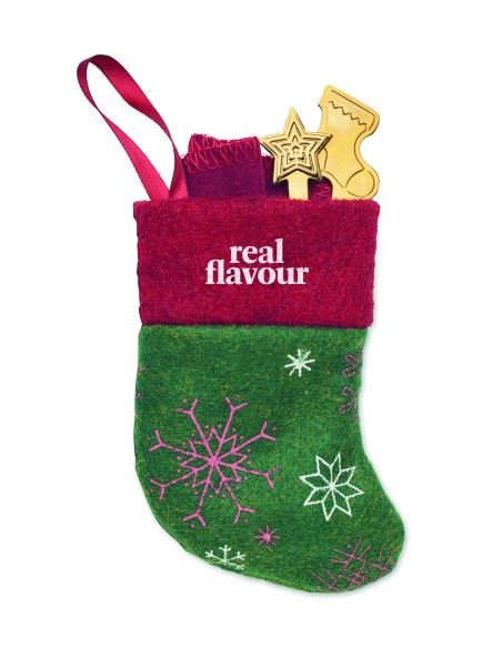 Set cubierto postres navideños 7CX1540