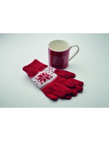 Juego guantes y taza 7CX1557