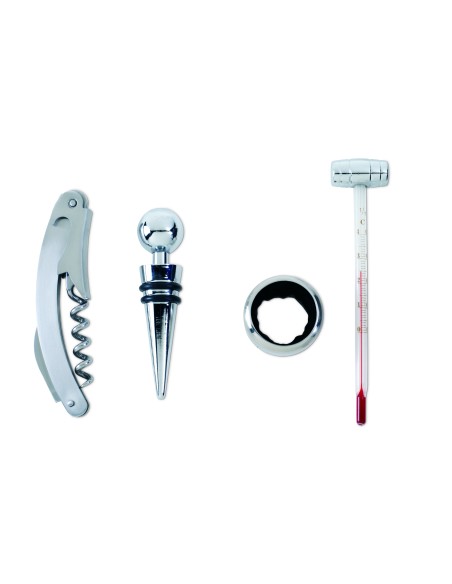 Set vino en caja de madera 7IT2658