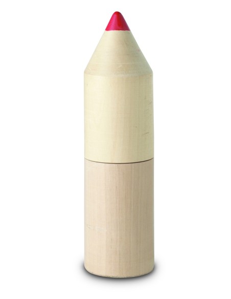12 lápices en caja madera Personalizada 7IT2691
