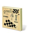 4 juegos en caja de madera Personalizada 7KC2941 - Imagen 1