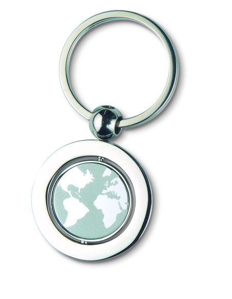Llavero metal forma mundo 7KC6297