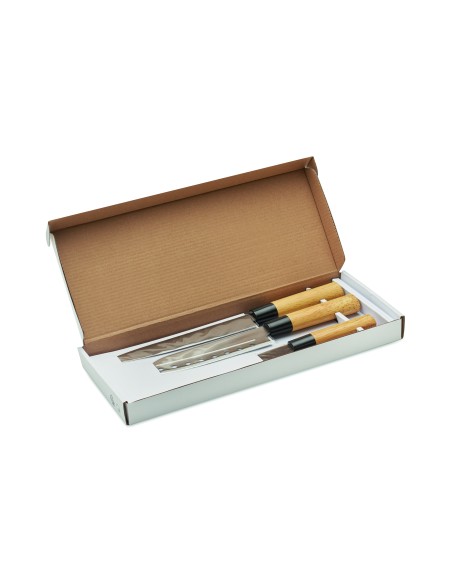 Set cuchillos estilo Japonés 7KC6841