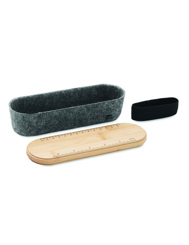 Estuche fieltro RPET con tapa 7MO2114