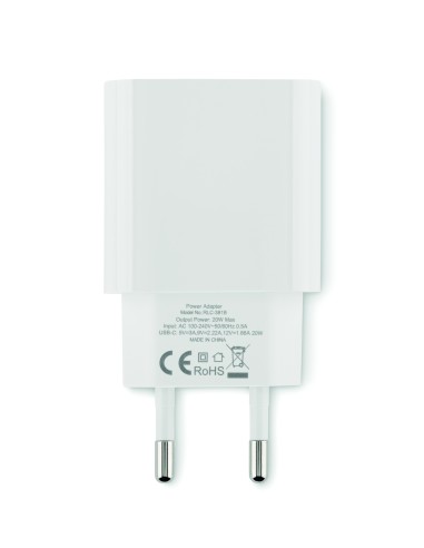 Cargador enchufe UE 2 polos 7MO2155