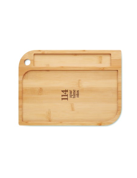 Plato para comida de bambú 7MO2163