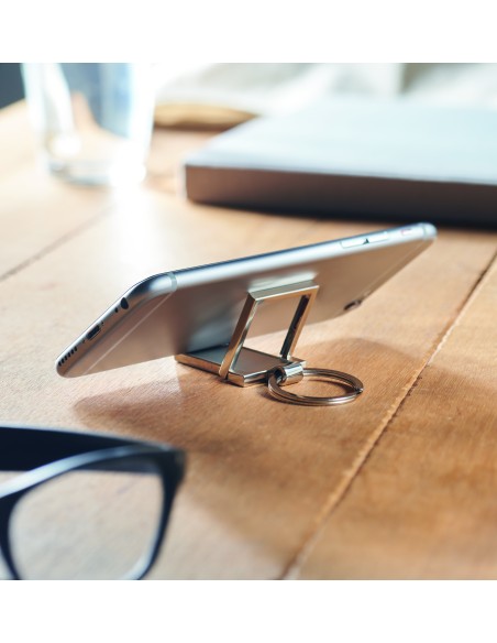 Llavero metálico soporte telf 7MO2186