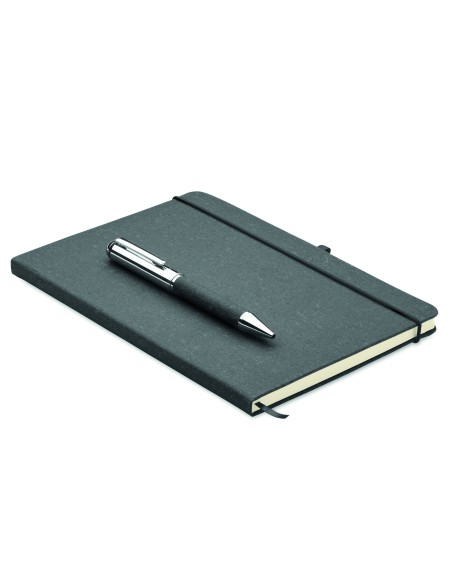 Set cuadernos piel reciclada 7MO2195