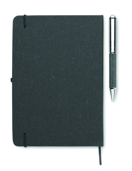 Set cuadernos piel reciclada 7MO2195