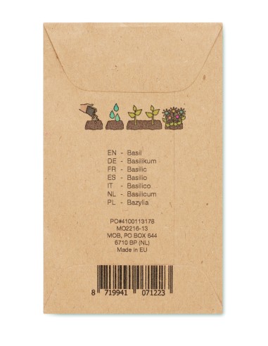 Sobre con semillas albahaca 7MO2216
