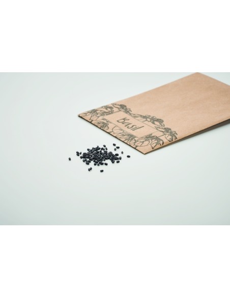 Sobre con semillas albahaca 7MO2216