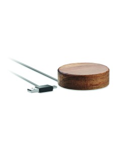 Cargador inalámbrico madera 7MO2220