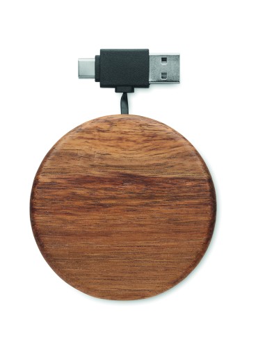 Cargador inalámbrico madera 7MO2220
