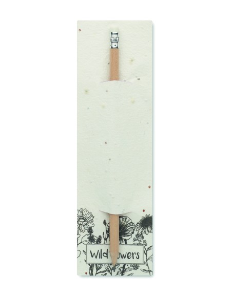 Lápiz madera envase semillas 7MO2257