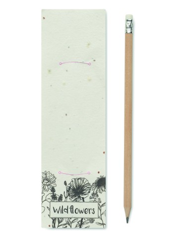Lápiz madera envase semillas 7MO2257