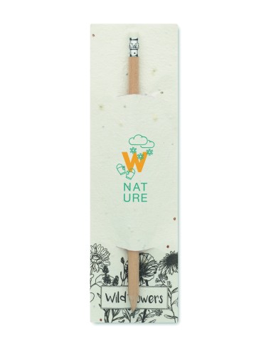 Lápiz madera envase semillas 7MO2257