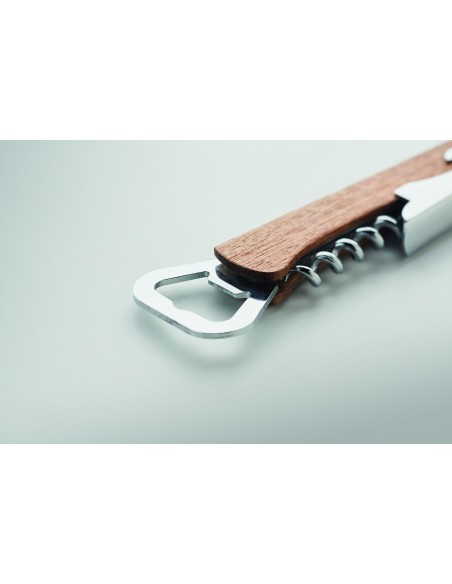 Abre botellas de bambú 3 en 1 7MO2313