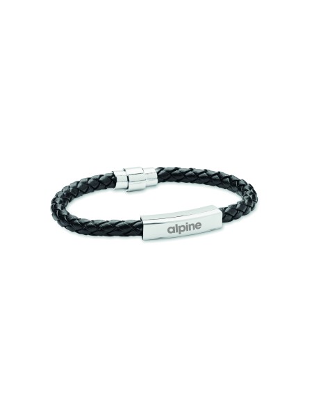 Pulsera de piel sintética Personalizada 7MO2377