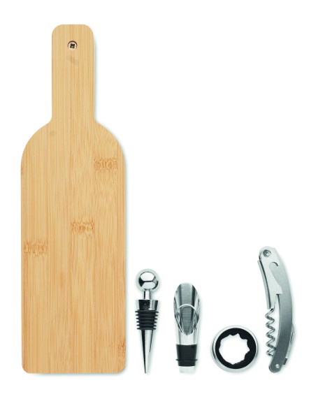Set vino en forma de botella 7MO2381