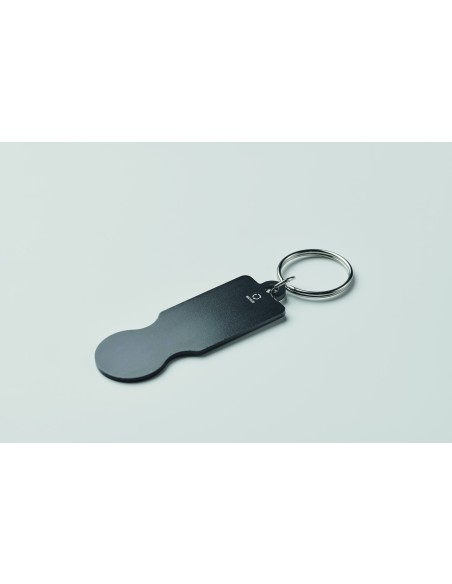 Llavero con ficha de carrito 7MO2407