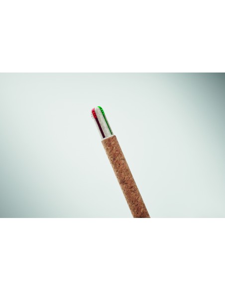Bolígrafo corcho de 4 tintas 7MO2421