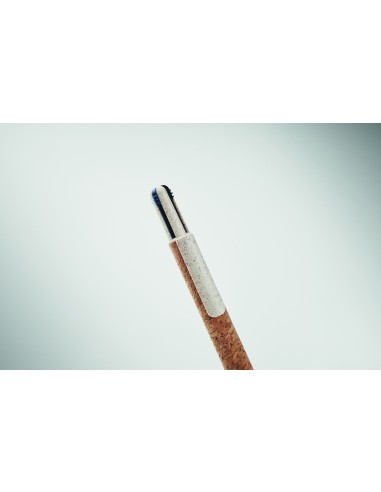 Bolígrafo corcho de 4 tintas 7MO2421