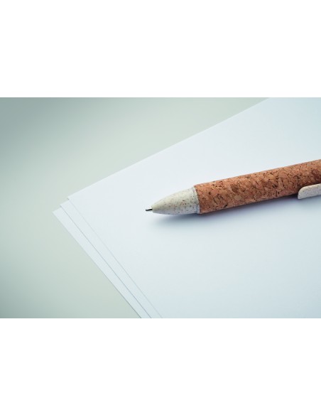 Bolígrafo corcho de 4 tintas 7MO2421