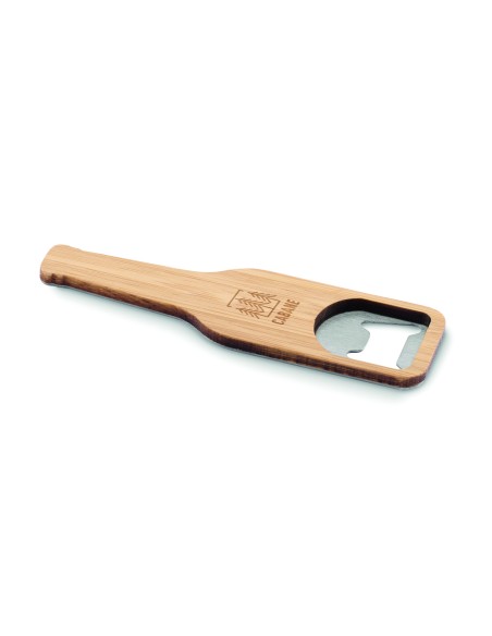 Abridor de botellas de bambú 7MO2475