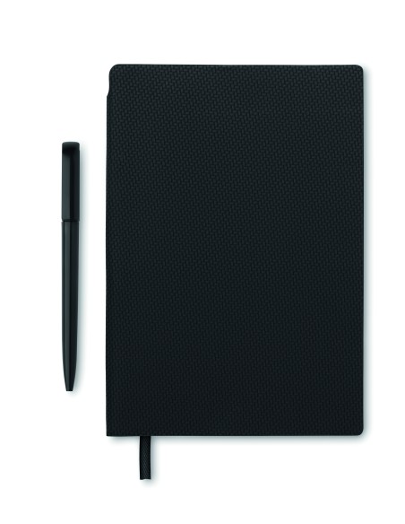 Libreta A5 PU con bolígrafo 7MO2524
