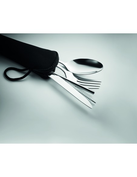 Set cubiertos acero inoxidable 7MO6149