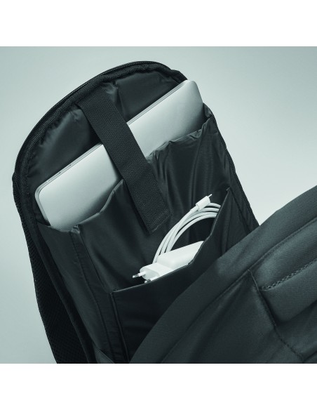 Mochila jaspeada 600D RPET 7MO6157