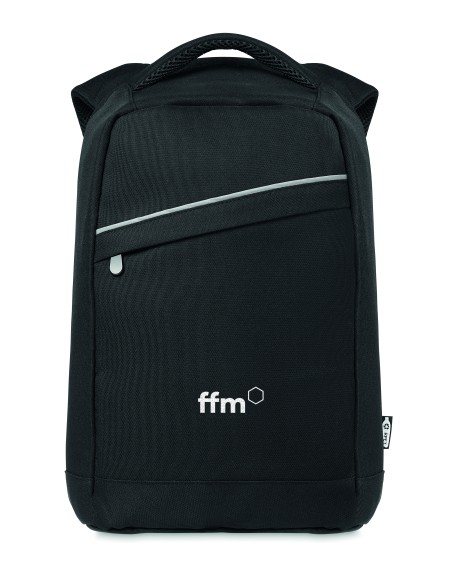 Mochila jaspeada 600D RPET 7MO6157