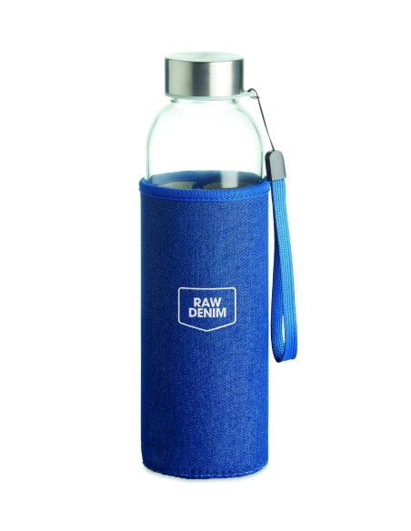 Botella cristal con funda 500ml 7MO6192