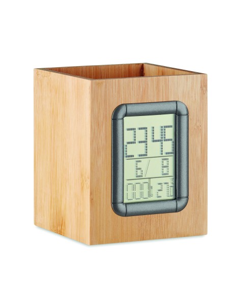 Porta bolígrafos bambú 7MO6289