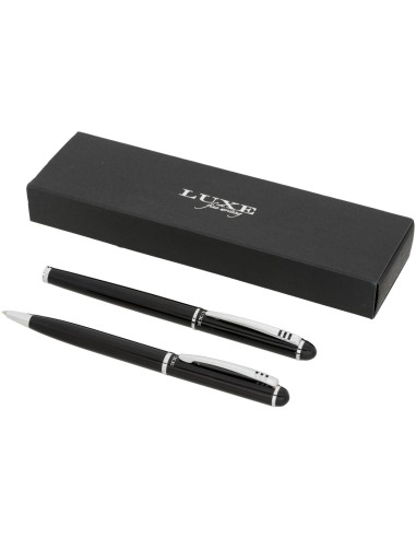 Set de bolígrafo y rollerball (tinta negra) Personalizado 6107283