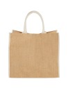 Bolsa Tote de yute con bordes contrastados Personalizado 6120182 - Imagen 10