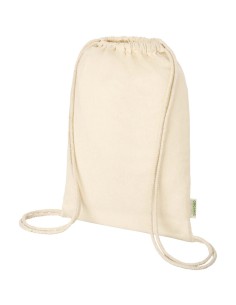 Mochila de cuerdas de algodón orgánico de 100 g/m² 5L...