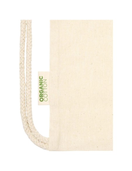 Mochila de cuerdas de algodón orgánico de 100 g/m² 5L Personalizado 6120490