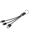 Cable de carga 3 en 1 con llavero Personalizado 6134961 - Imagen 1