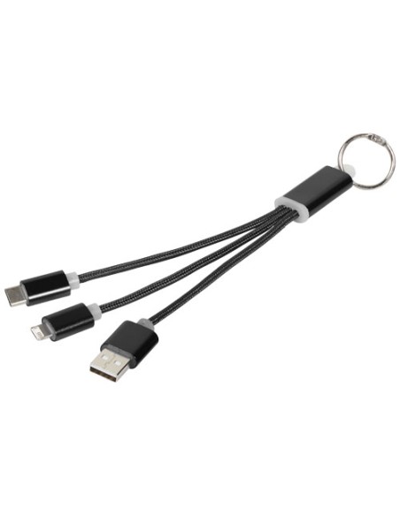 Cable de carga 3 en 1 con llavero Personalizado 6134961