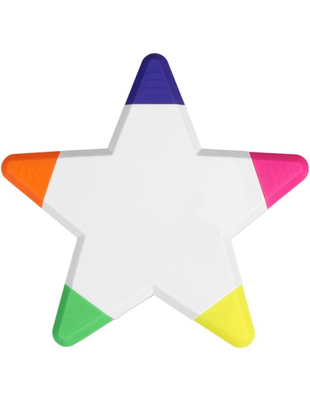 Marcador fluorescente estrella Personalizada 6210363