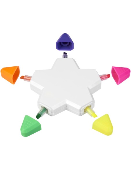 Marcador fluorescente estrella Personalizada 6210363