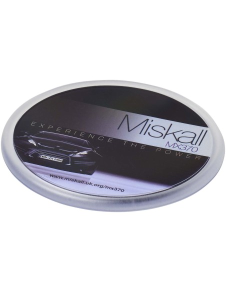 Posavasos de plástico redondo Ellison con papel insertado Personalizado 6210514