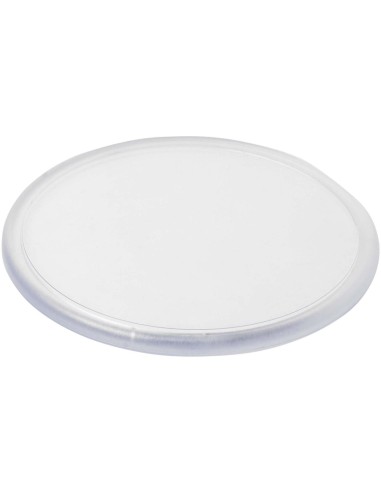 Posavasos de plástico redondo Ellison con papel...