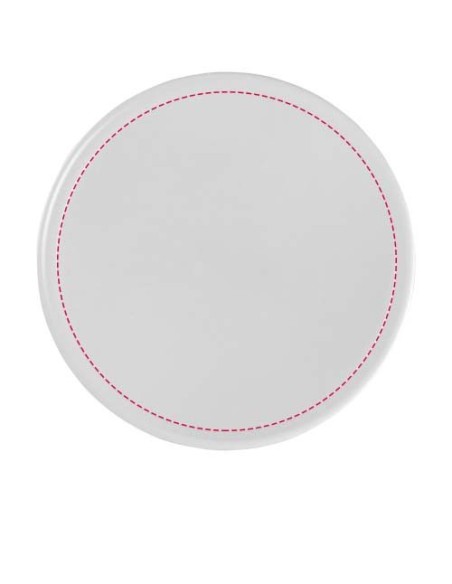 Posavasos de plástico redondo Ellison con papel insertado Personalizado 6210514