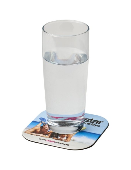 Brite-Mat® Posavasos cuadrado Personalizado 6210518