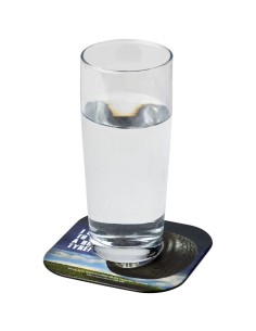 Brite-Mat® Posavasos cuadrado con material de neumático...