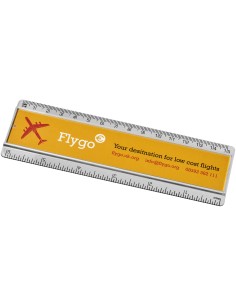 Regla de plástico de 15 cm con inserto de papel...