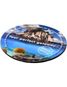 Posavasos redondo Q-Mat® Personalizado 6210580