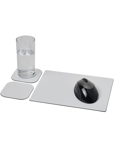 Combo 3 de alfombrilla para ratón y juego de posavasos Personalizado 6210593